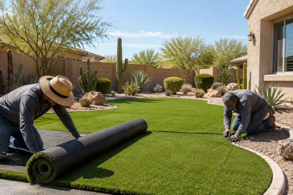 Pet Turf Installation Arizona – What to Expect, Timeline & Full Process